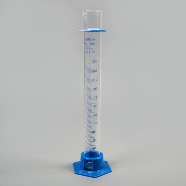 Messzylinder 250 ml mit Graduierung aus Glas - Bild 1